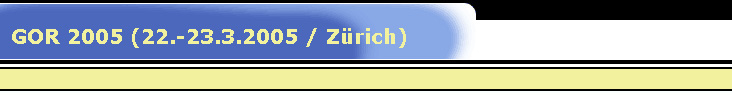 Gritas Fotoalbum - GOR 2005 (22.-23.3.2005 / Zrich)
